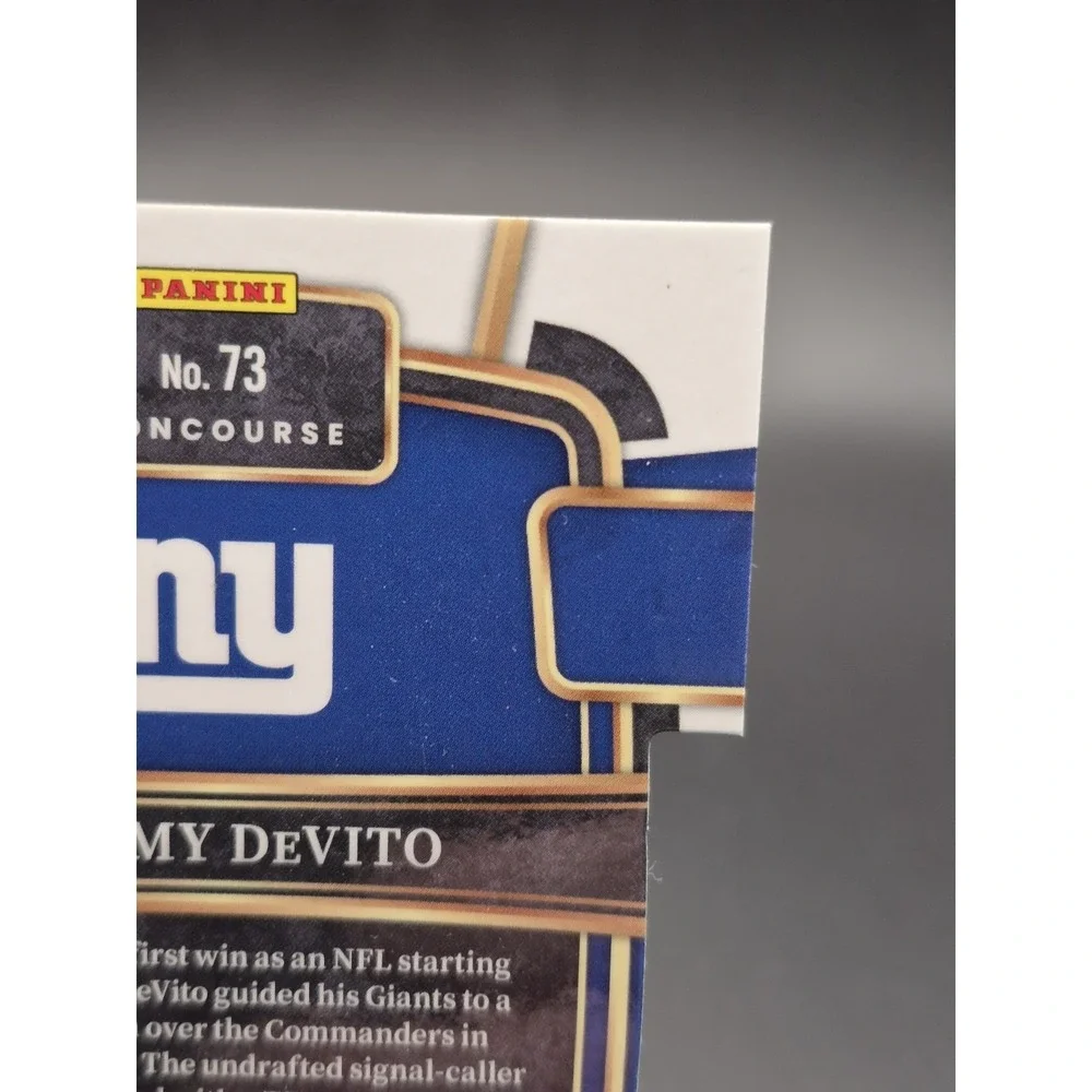 2023 Panini Select Tommy DeVito #73 Rookie Concourse Die-Cut Orange /499 Giants